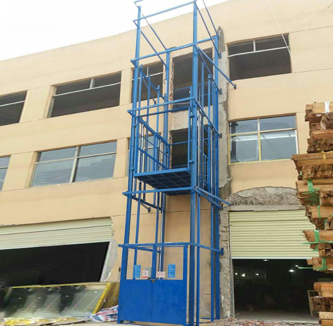 中平镇建材厂室外物料提升