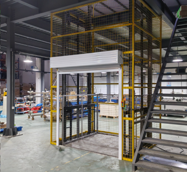 中平镇食品厂物料提升